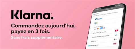 parfum paiement klarna